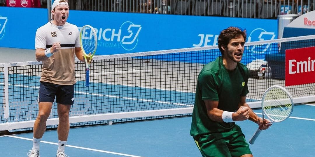 Lucas Miedler e Francisco Cabral (Foto: Erste Bank Open)