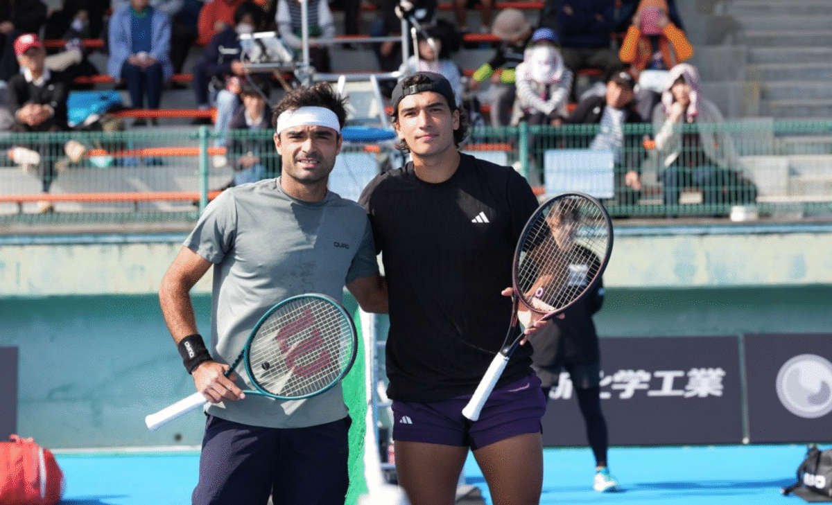 Frederico Silva (à esq.) e Henrique Rocha (à dta) Foto: Yoshiharu Yokoyama)