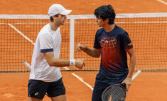 Tiago Pereira nas meias-finais de pares do Maia Open