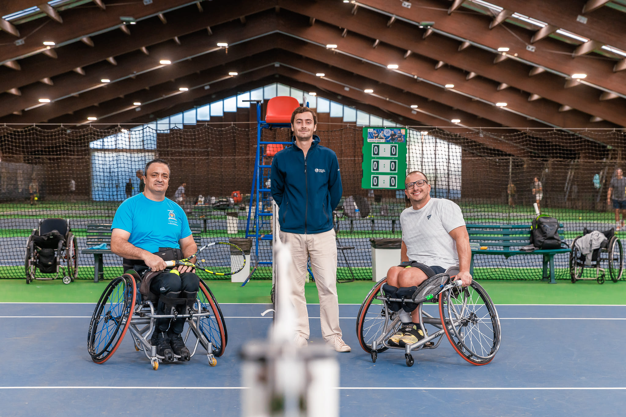 João Couceiro (à dta.) e Jean-Paul Melo (Foto: Beatriz Ruivo/FPT)
