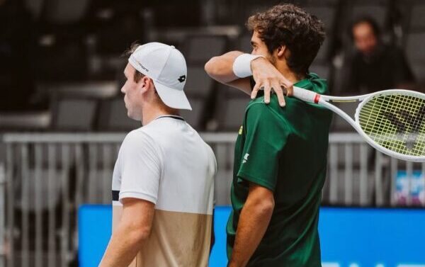 Francisco Cabral e Lucas Miedler (Foto: Erstebankopen)