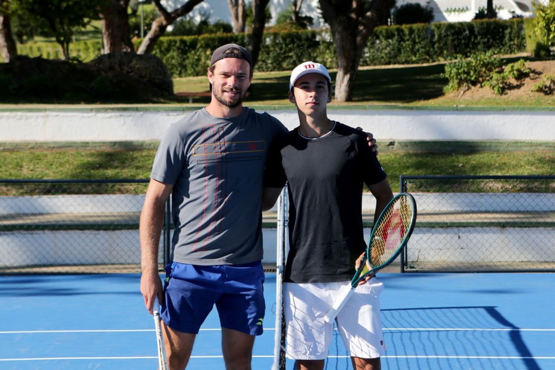 Tiago Cação e Salvador Monteiro (Foto: Carlos Vidigal Jr./FPT)