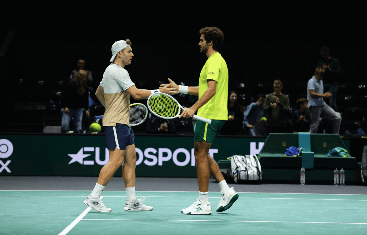 Lucas Miedler e Francisco Cabral (Foto: Rolex Paris Masters)