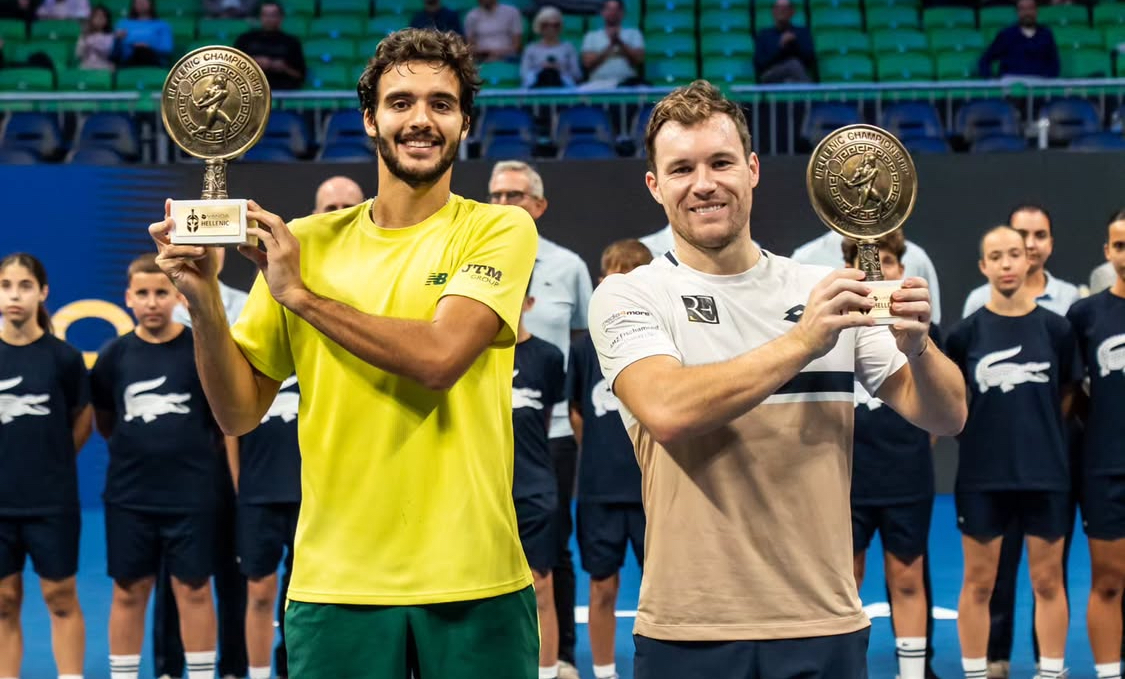 Francisco Cabral e Lucas Miedler (Foto: Hellennic Championship)