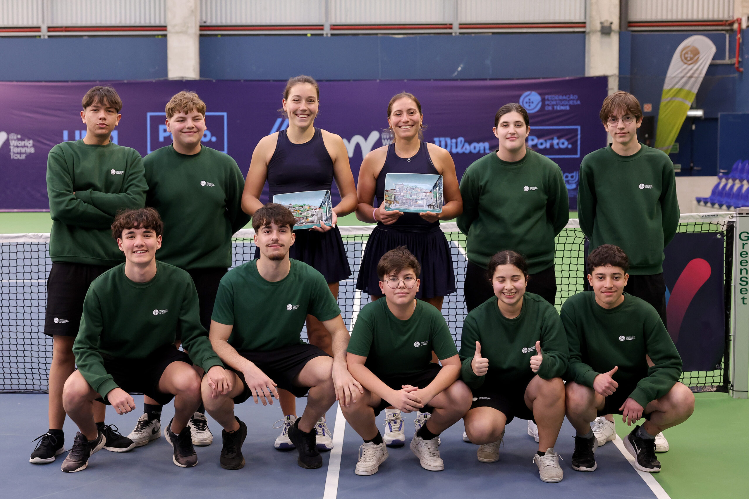 Francisca Jorge e Matilde Jorge (Foto: Eduardo Oliveira/FPT)