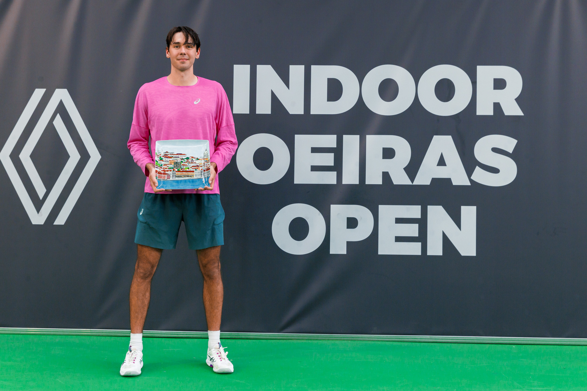 Zsombor Piros na final do Indoor Oeiras Open I (vídeo)