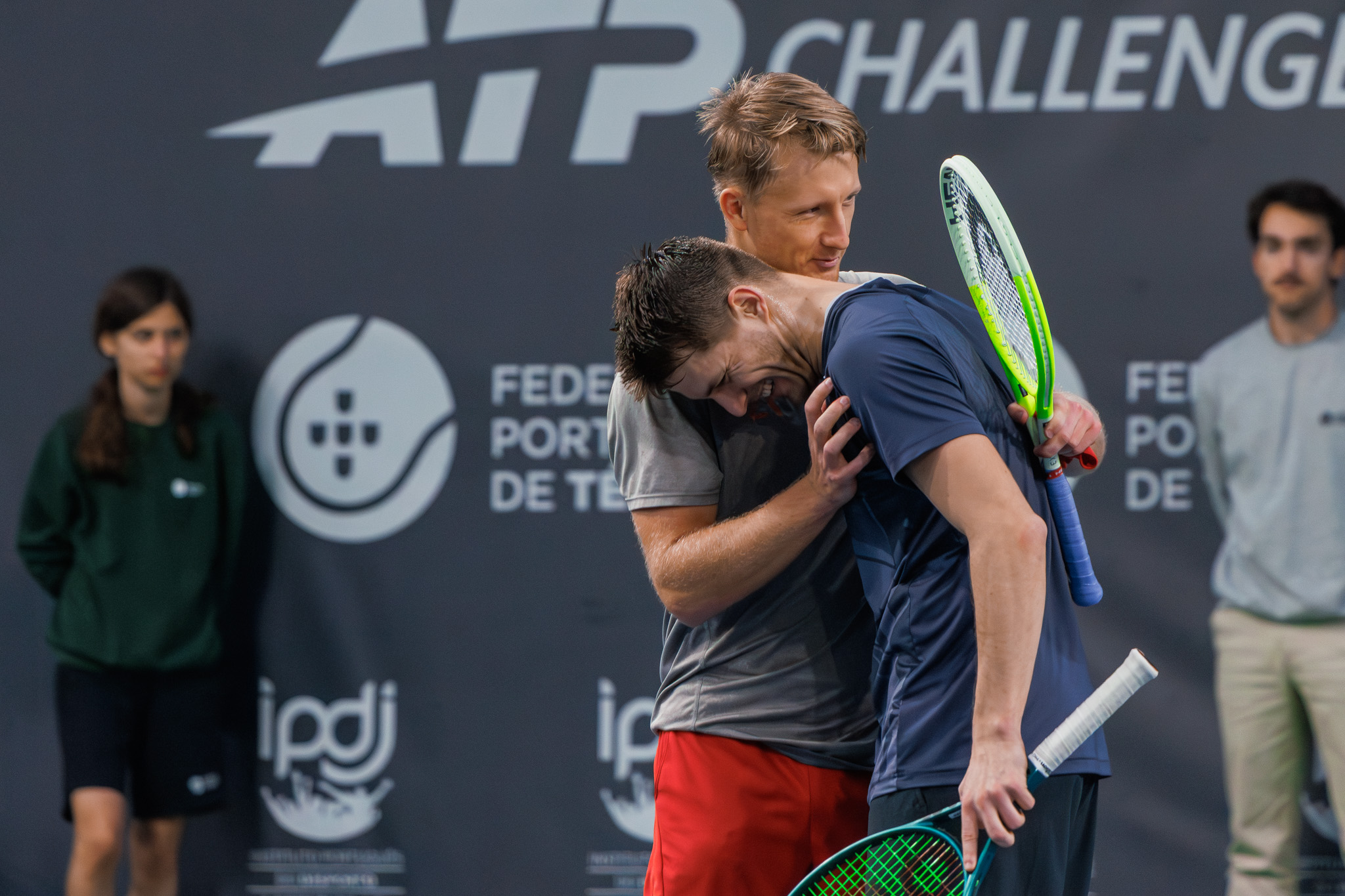 Zdenek Kolar e Filip Duda (Foto: Beatriz Ruivo/FPT)