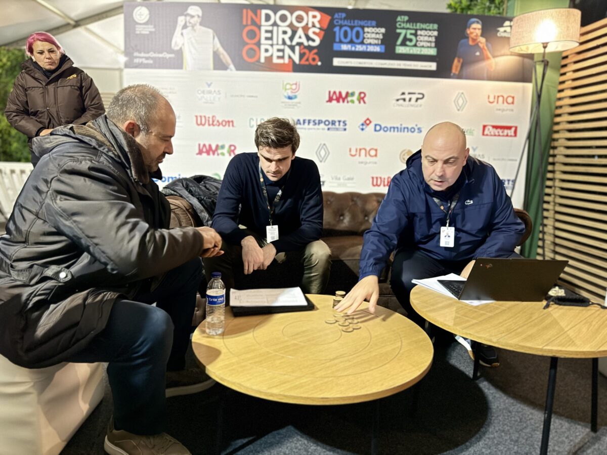 Zsombor Piros na final do Indoor Oeiras Open I (vídeo)