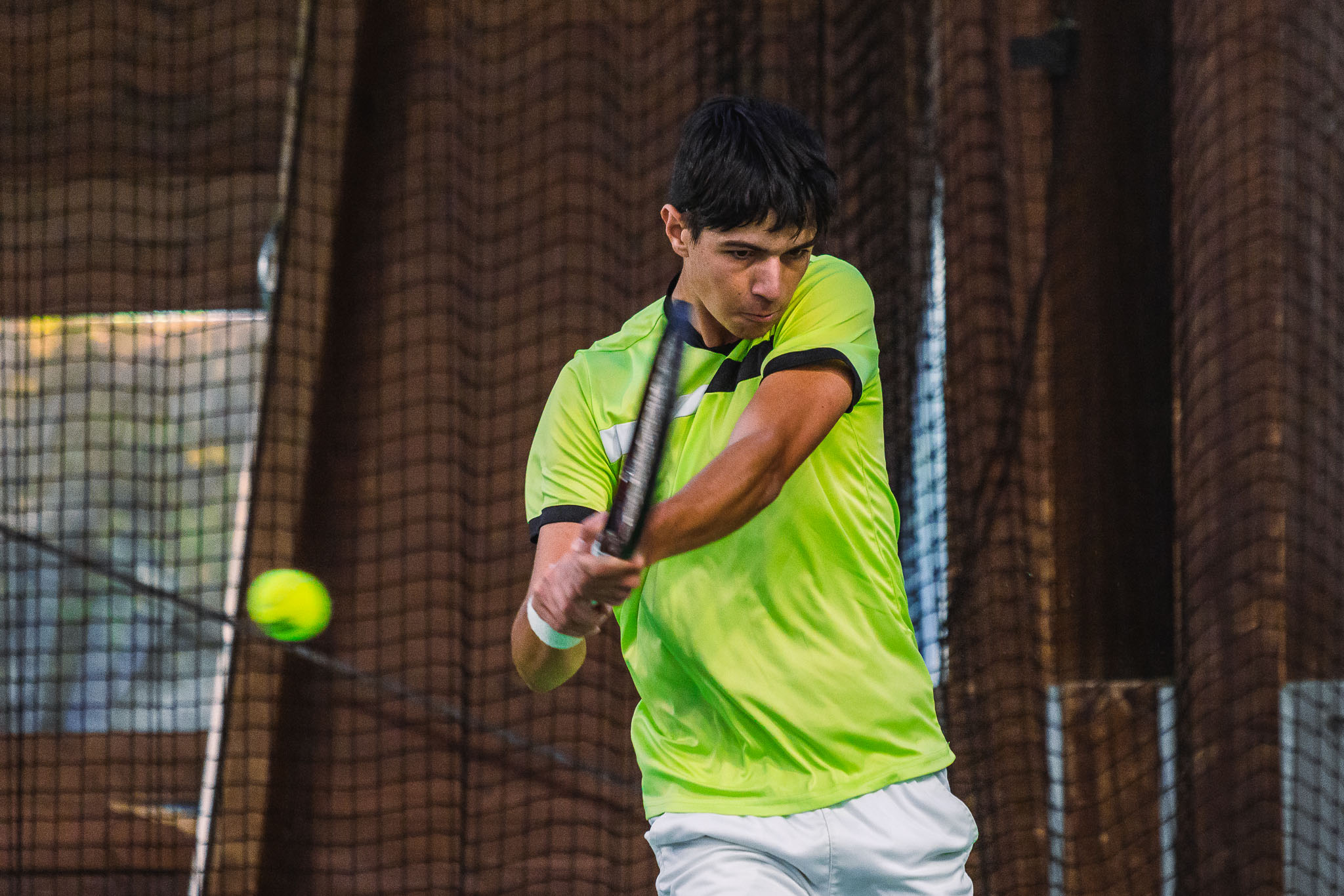 Zsombor Piros na final do Indoor Oeiras Open I (vídeo)