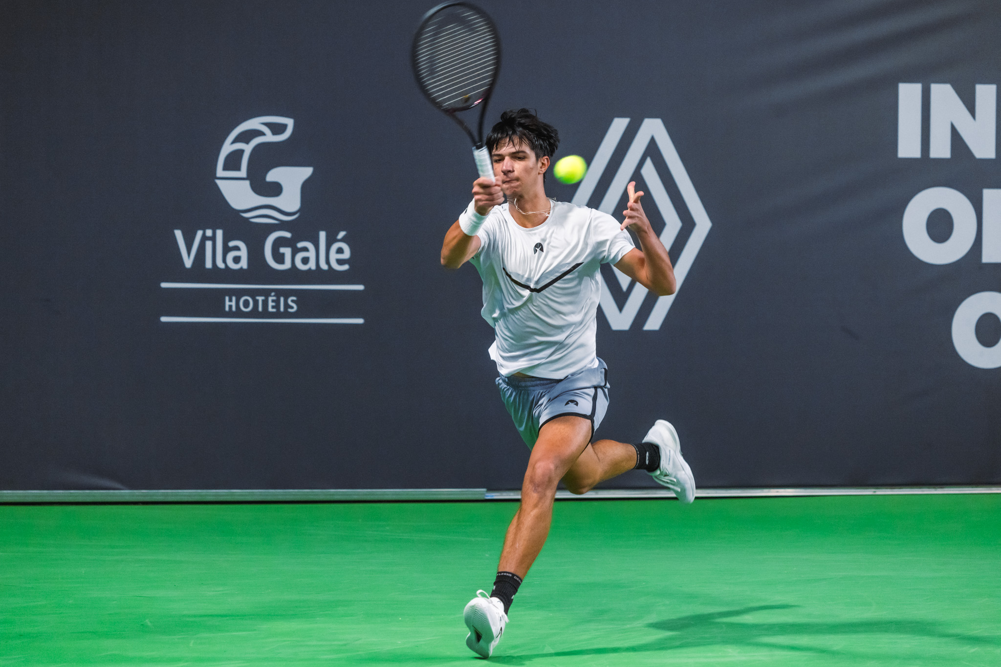 Zsombor Piros na final do Indoor Oeiras Open I (vídeo)
