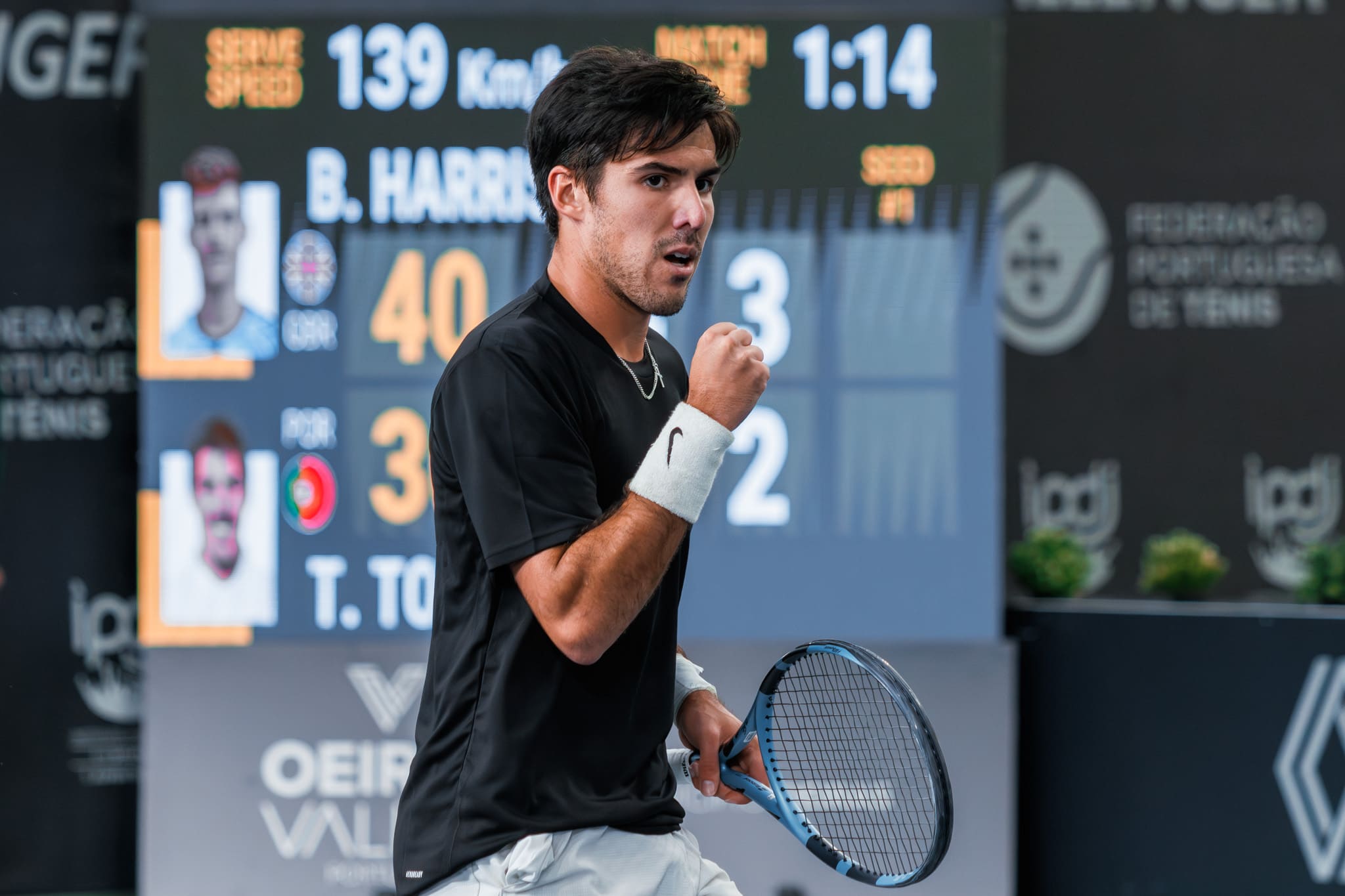 Zsombor Piros na final do Indoor Oeiras Open I (vídeo)