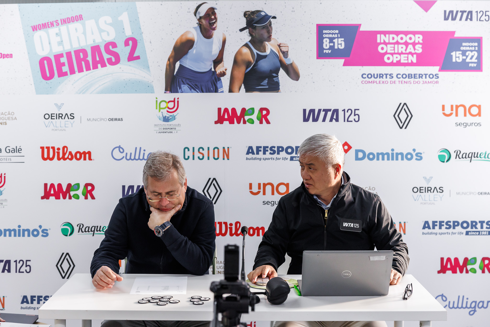 Irmãs Jorge abdicam do par no Women’s Indoor Oeiras Open