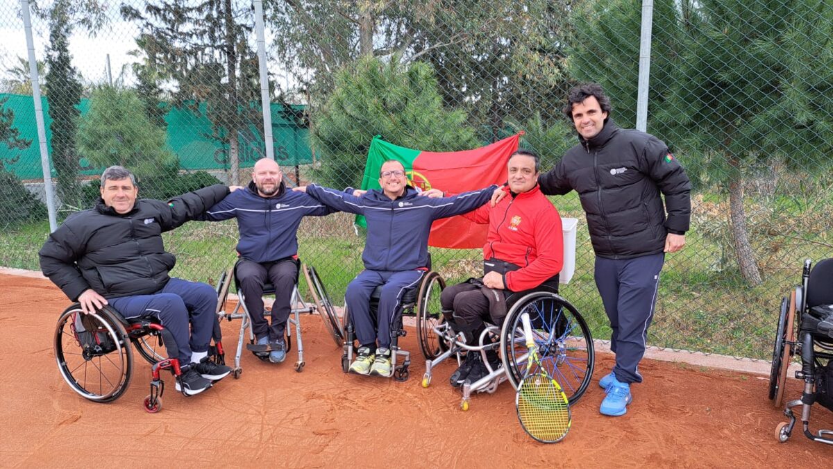 Carlos Leitão (à dta), João Sanona, João Couceiro, Jean Paul Melo e Bruno Pedro